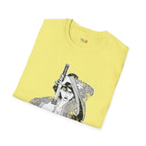 Fem Warrior Japanese Samurai T Shirt, Asian Graphic Tee, Bushido Warrior Shirt