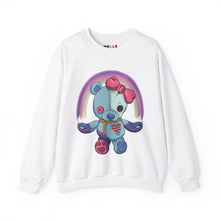 Load image into Gallery viewer, Rainbow Missing Eye Teddy Bear Sweatshirt
