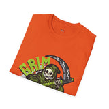 Grim Reefer Funny Weed T Shirt, Cannabis Graphic Tee, 420 Stoner Shirt
