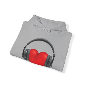 Heart Music Heavy Blend Unisex Hoodie