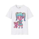 Little Girl Chainsaw Unisex Softstyle T-Shirt
