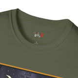 XVIII The Moon Goddess Hecate Tarot Card T Shirt, Mystic Graphic Tee, Spiritual Shirt