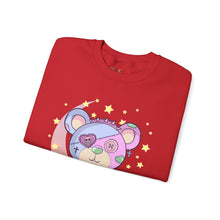 Load image into Gallery viewer, Pink Blue Pastel Teddy Bear Sweatshirt
