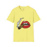 Smoking The Blunt Funny Weed T Shirt, Cannabis Graphic Tee, 420 Stoner Shirt