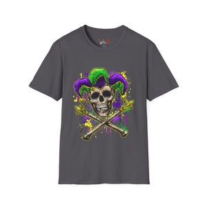 Skeleton Fool Unisex Softstyle T-Shirt