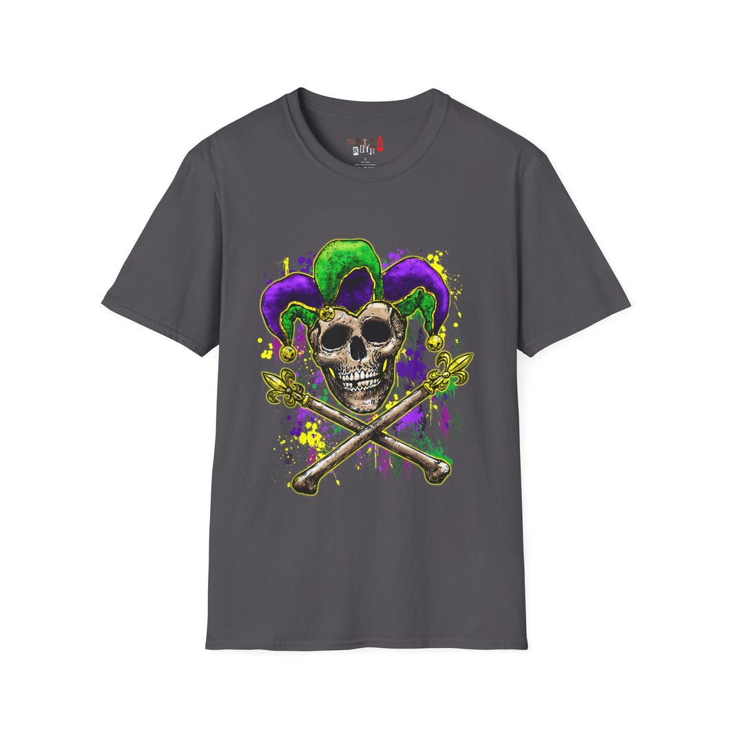 Skeleton Fool Unisex Softstyle T-Shirt