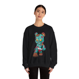 Bloody Knife Teddy Bear Sweatshirt