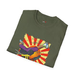 B Boy Samurai Japanese Samurai T Shirt, Asian Graphic Tee, Bushido Warrior Shirt