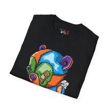 Load image into Gallery viewer, Tired Colorful Bear Unisex Softstyle T-Shirt
