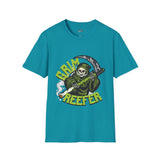 Grim Reefer Funny Weed T Shirt, Cannabis Graphic Tee, 420 Stoner Shirt