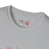 Mardi Gras Watercolor Mask Unisex Softstyle T-Shirt
