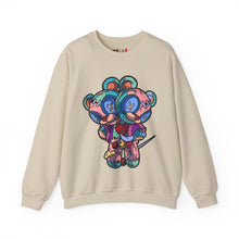 Load image into Gallery viewer, Twin Heads Teddy Bear Sweatshirt
