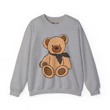 Brown Scarf Teddy Bear Sweatshirt