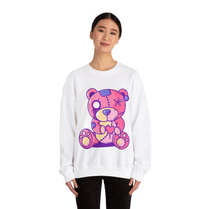 Stitched Teddy Bear Sweatshirt