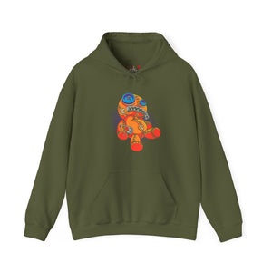 Zippermouth Teddy Bear Hoodie