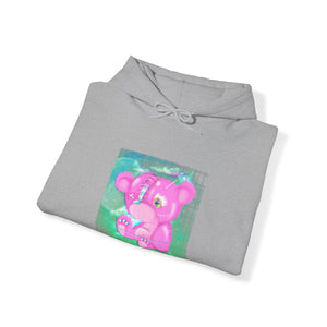 Purple Teddy Bear Hoodie