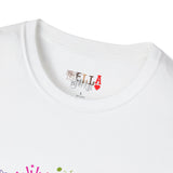 Mardi Gras Watercolor Mask Unisex Softstyle T-Shirt