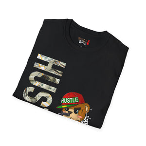 Hustle Bear Unisex Softstyle T-Shirt