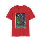 The Hermit IX Tarot Card T Shirt, Mystic Graphic Tee, Spiritual Shirt