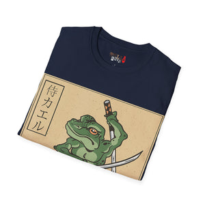 Samurai Frog Unisex Softstyle T-Shirt