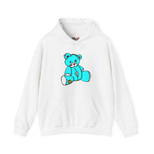 Load image into Gallery viewer, Missing Button Eye Teddy Bear Hoodie
