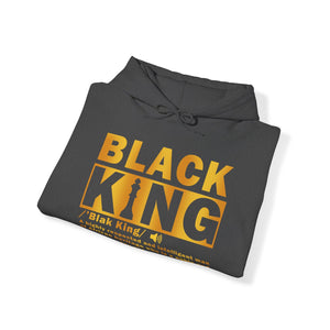 Black King Heavy Blend Unisex Hoodie