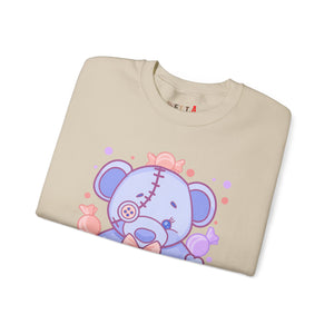 Pastel Baby Blue Teddy Bear Sweatshirt