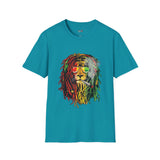 Smoking Rasta Lion Funny Weed T Shirt, Cannabis Graphic Tee, 420 Stoner Shirt