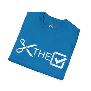 Cut The Check Unisex Softstyle T-Shirt