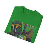 Bounty Hunter Blaster Retro Space T Shirt, Vintage Sci Fi Graphic Tee, Galaxy Shirt