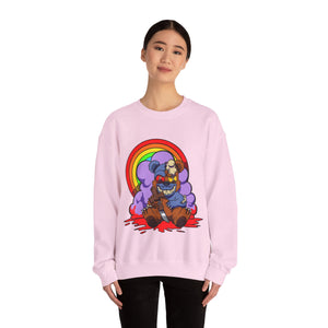 Bloody Knife Teddy Bear Sweatshirt