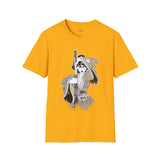 Fem Warrior Japanese Samurai T Shirt, Asian Graphic Tee, Bushido Warrior Shirt