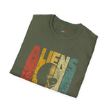 Aliens Don't Believe in You Either Vintage Alien T Shirt, Retro UFO Graphic Tee, Space Streetwear Shirt