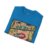 Roll Lick Smoke Funny Weed T Shirt, Cannabis Graphic Tee, 420 Stoner Shirt