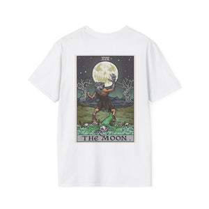 XVIII The Moon Rear Printed Tee