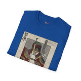 Bounty Hunter Playing Card Retro Space T Shirt, Vintage Sci Fi Graphic Tee, Galaxy Shirt