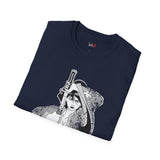 Fem Warrior Japanese Samurai T Shirt, Asian Graphic Tee, Bushido Warrior Shirt