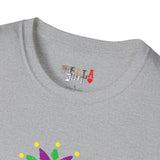 Mardi Gras Lips Unisex Softstyle T-Shirt