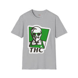 Colonel THC Funny Weed T Shirt, Cannabis Graphic Tee, 420 Stoner Shirt