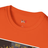 The Tower XVI Tarot Card T Shirt, Mystic Graphic Tee, Spiritual Shirt