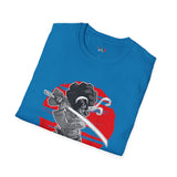 Afro Samurai Queen Japanese Samurai T Shirt, Asian Graphic Tee, Bushido Warrior Shirt