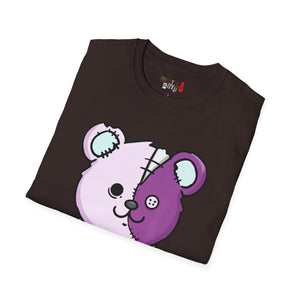 Purple Two Tone Teddy Bear T-shirt