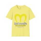 McDowell's Funny T Shirt Relatable Meme Tee Sarcastic Humor Graphic Shirt