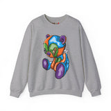 Sad Patched Teddy Bear Sweatshirt