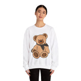 Brown Scarf Teddy Bear Sweatshirt