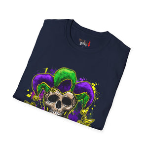 Skeleton Fool Unisex Softstyle T-Shirt