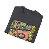 Roll Lick Smoke Funny Weed T Shirt, Cannabis Graphic Tee, 420 Stoner Shirt