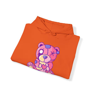 Stitched Teddy Bear Hoodie