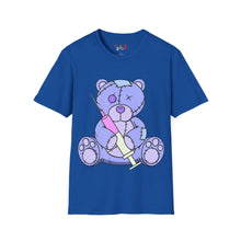 Load image into Gallery viewer, Purple Syringe Teddy Bear T-shirt
