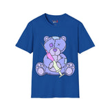 Purple Syringe Teddy Bear T-shirt